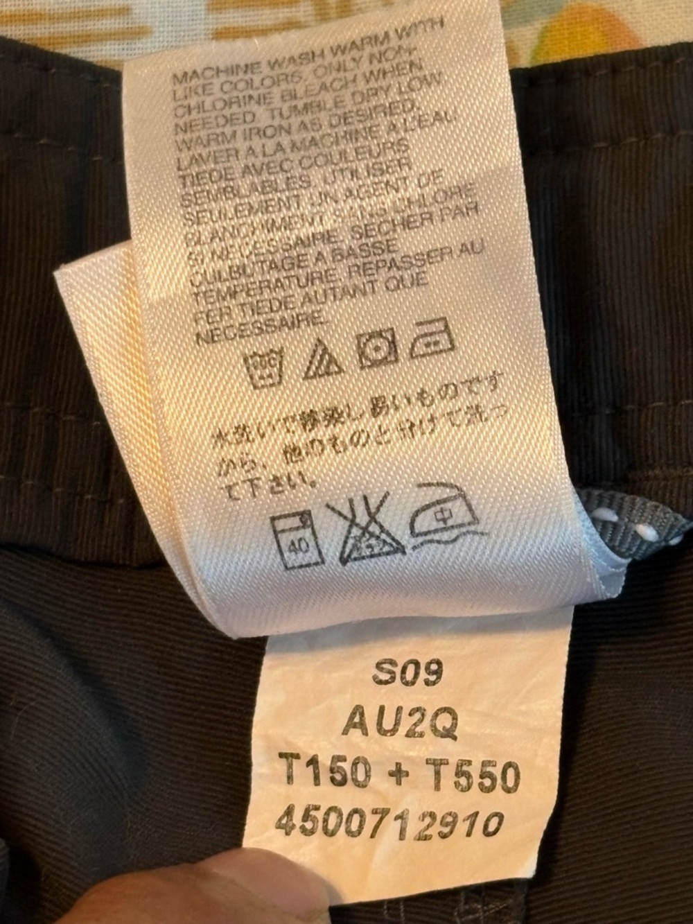 The North Face TNF Women's Pants Size
8 Blue/Gray Cargo Capri 100% Nylon - Picture 7 of 14